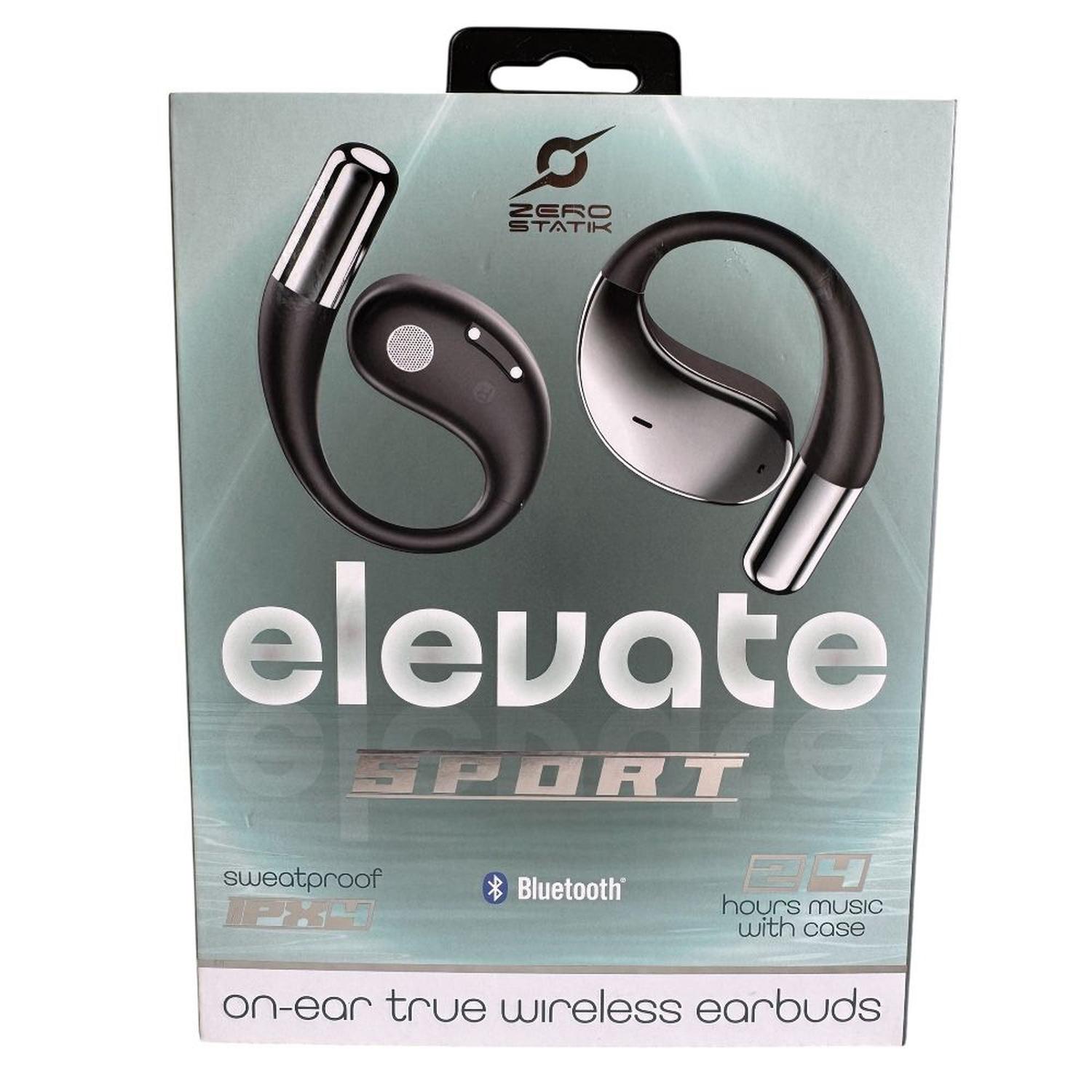 AUDÍFONOS BLUETOOTH ELEVATE SPORT NEGRO - 1