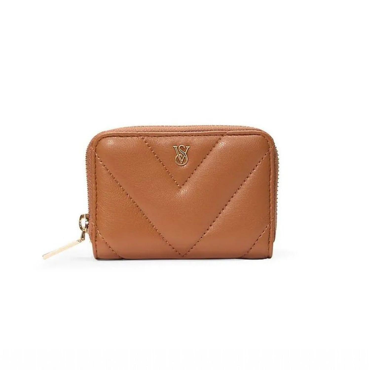 MONEDERO TARJETERO VICTORIA SECRET CAMEL - 1