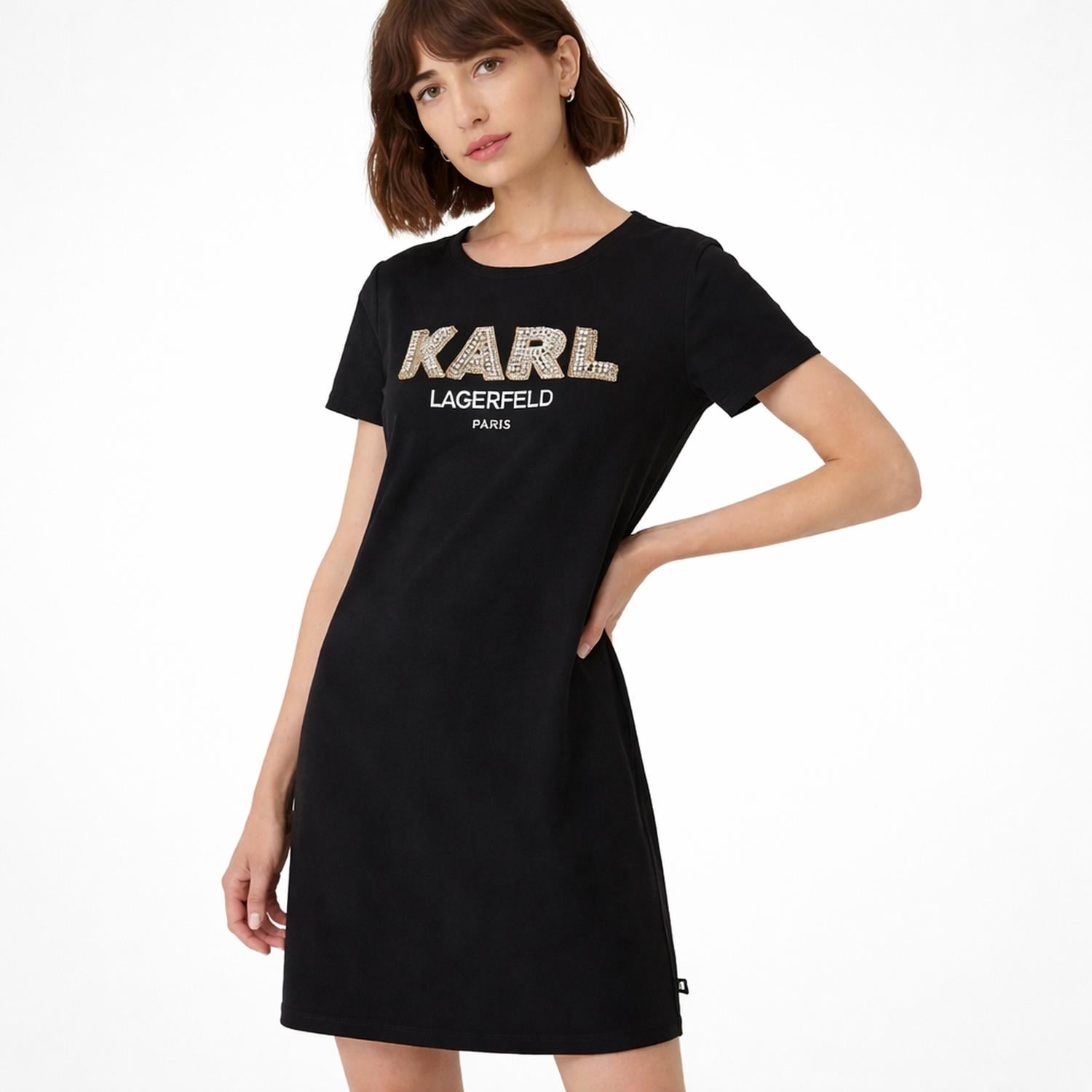 VESTIDO NEGRO KARL LAGERFELD - 1