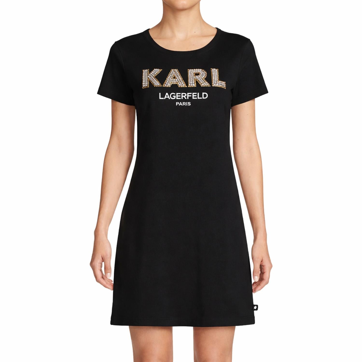 VESTIDO NEGRO KARL LAGERFELD - 2