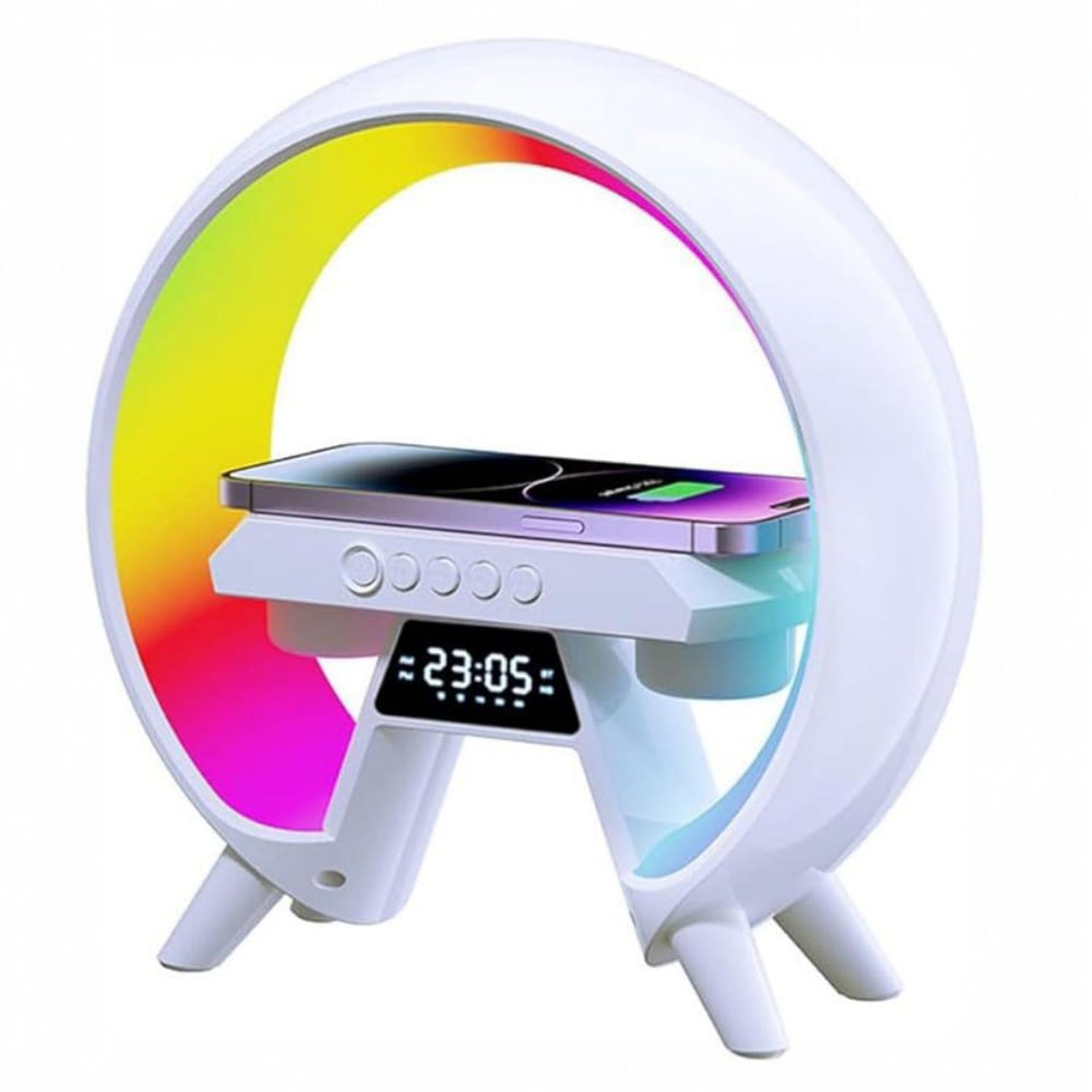 CARGADOR Y PARLANTE MULTIFUNCIONAL LUCES LED POWER EVO - 1