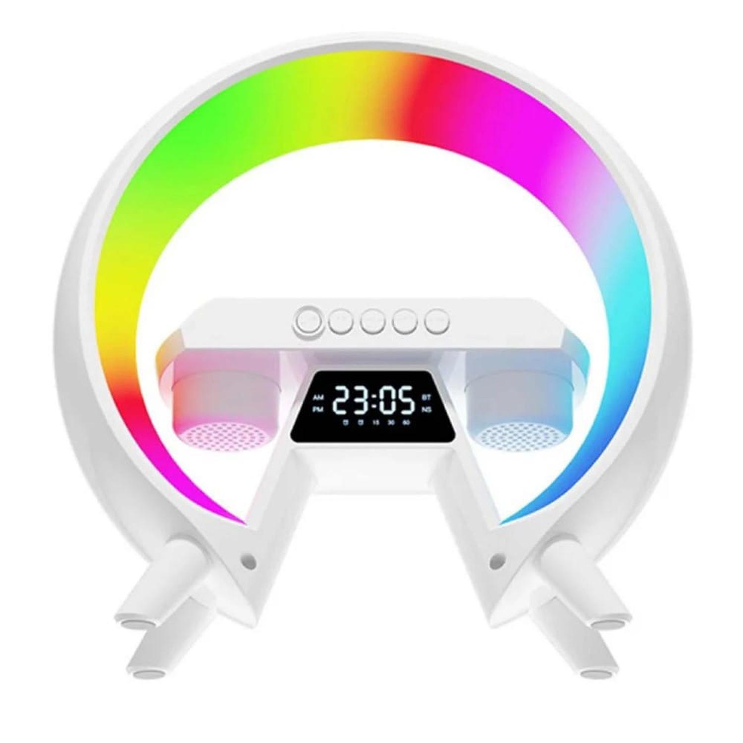 CARGADOR Y PARLANTE MULTIFUNCIONAL LUCES LED POWER EVO - 3
