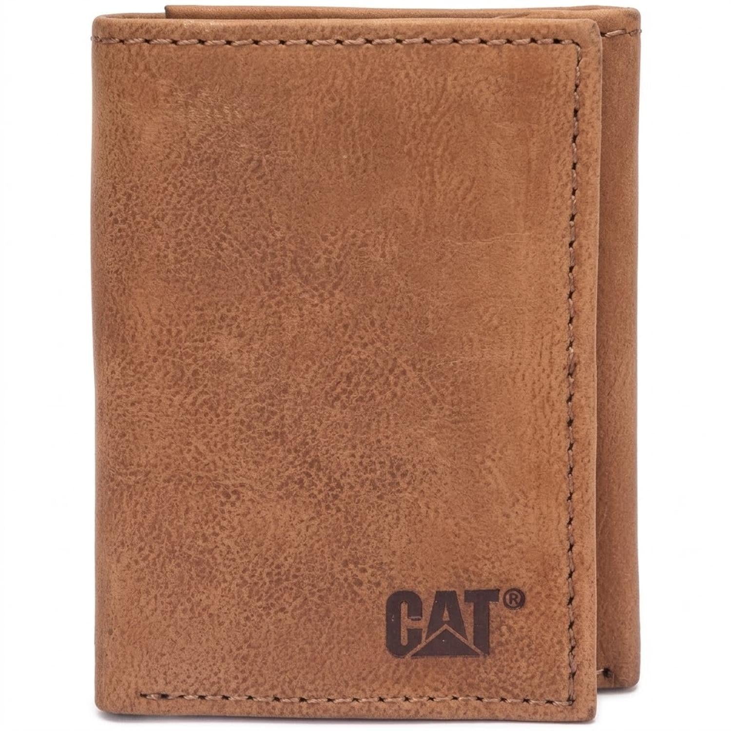 BILLETERA CATERPILLAR HOMBRE CUERO MARRON - 3