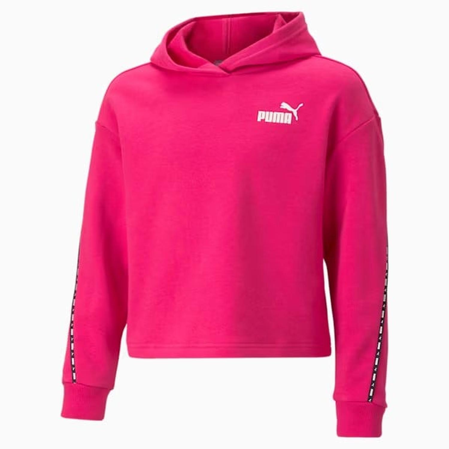 POLERA ALGODÓN NIÑA PUMA FUCSIA CINTA - 1