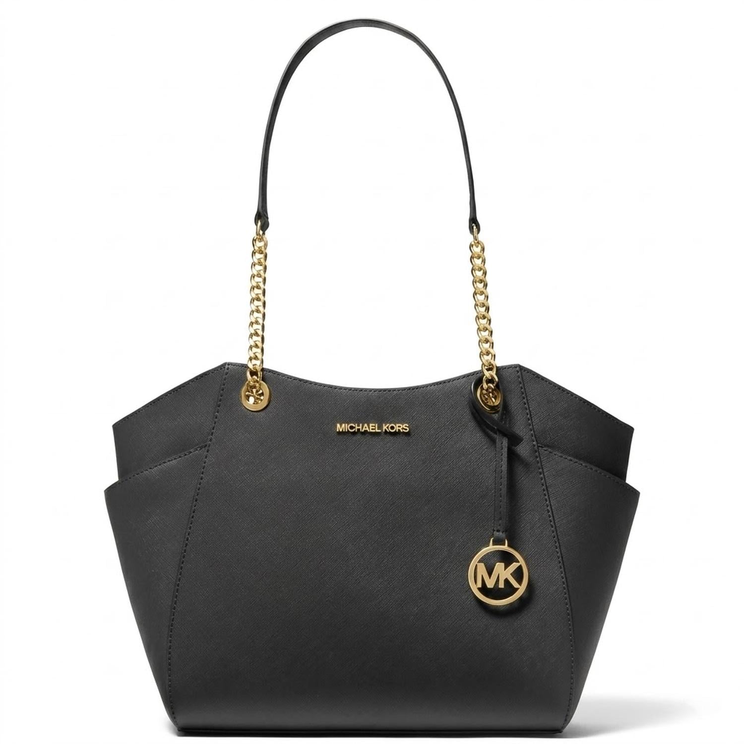 CARTERA TOTE MICHAEL KORS JET SET NEGRO PIEL SAFFIANO - 1