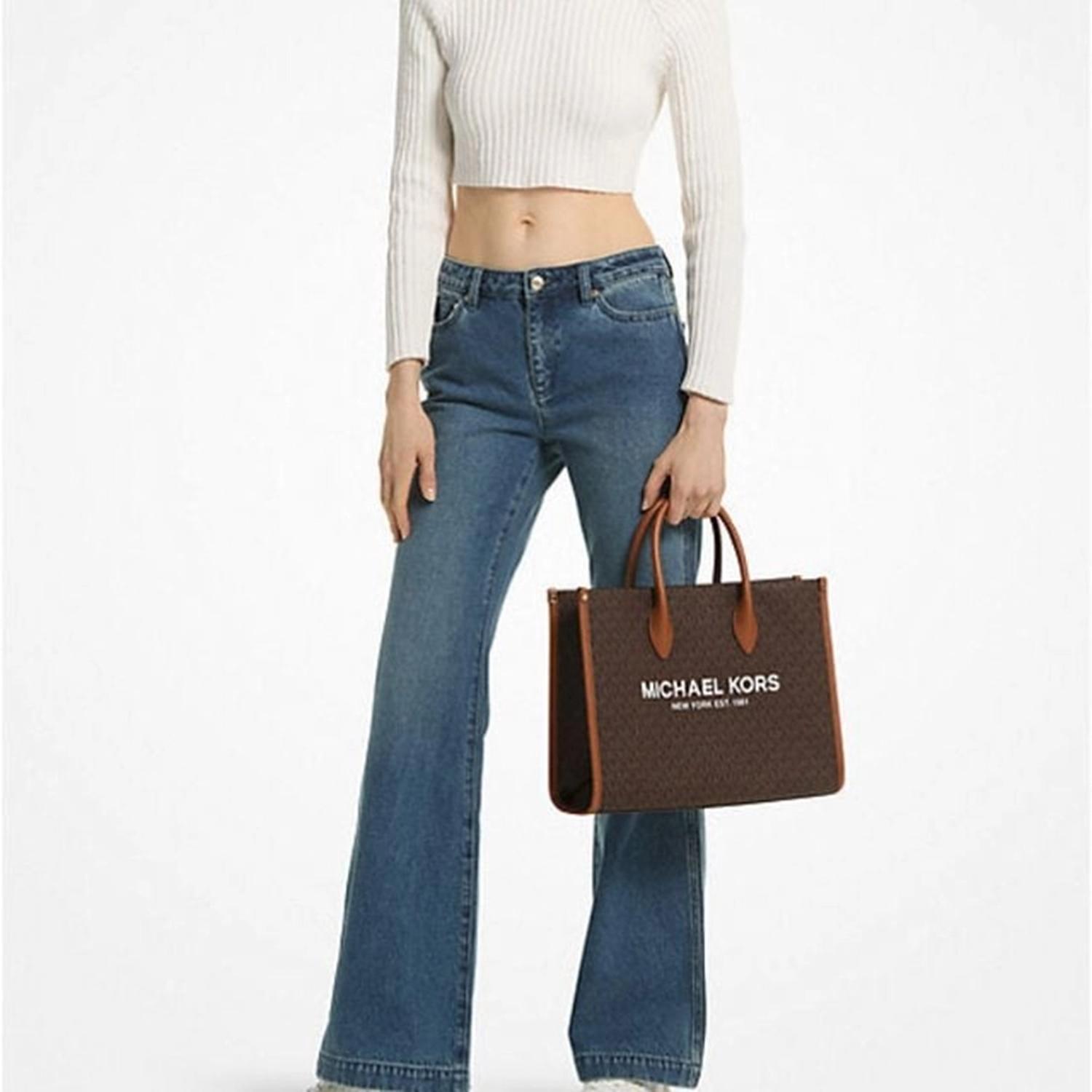 CARTERA TOTE MICHAEL KORS MONOGRAFIADA MARRÓN - 3