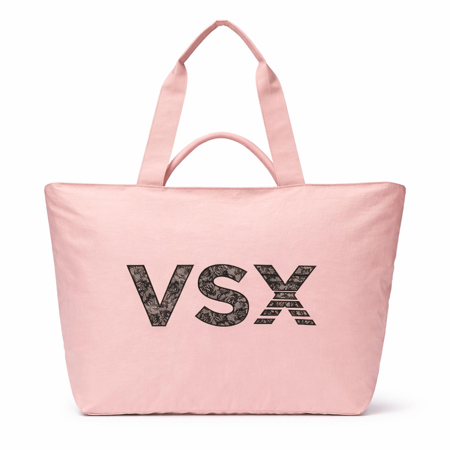 CARTERA TOTE DE FIN DE SEMANA PALO ROSA VICTORIAS SECRET - 1