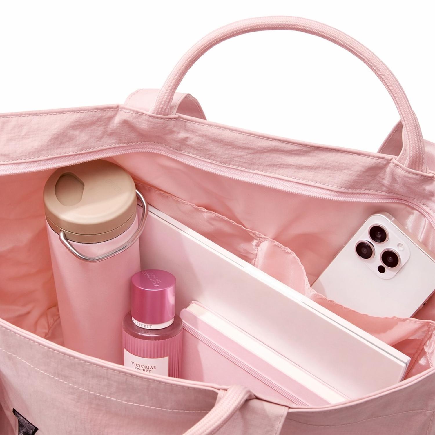 CARTERA TOTE DE FIN DE SEMANA PALO ROSA VICTORIAS SECRET - 2