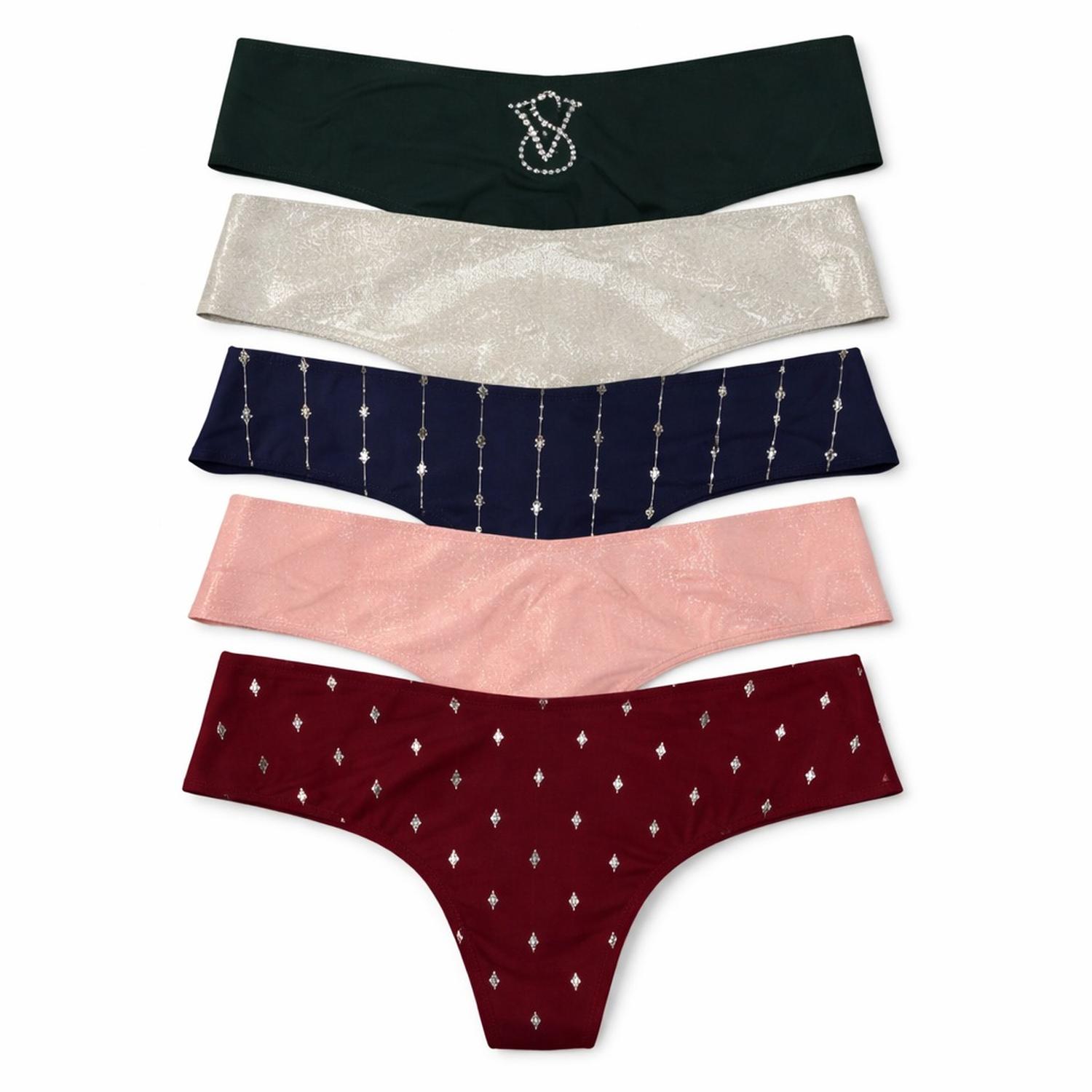 CALZON HILO PACK 5 CON DISEÑO VICTORIAS SECRET - 1