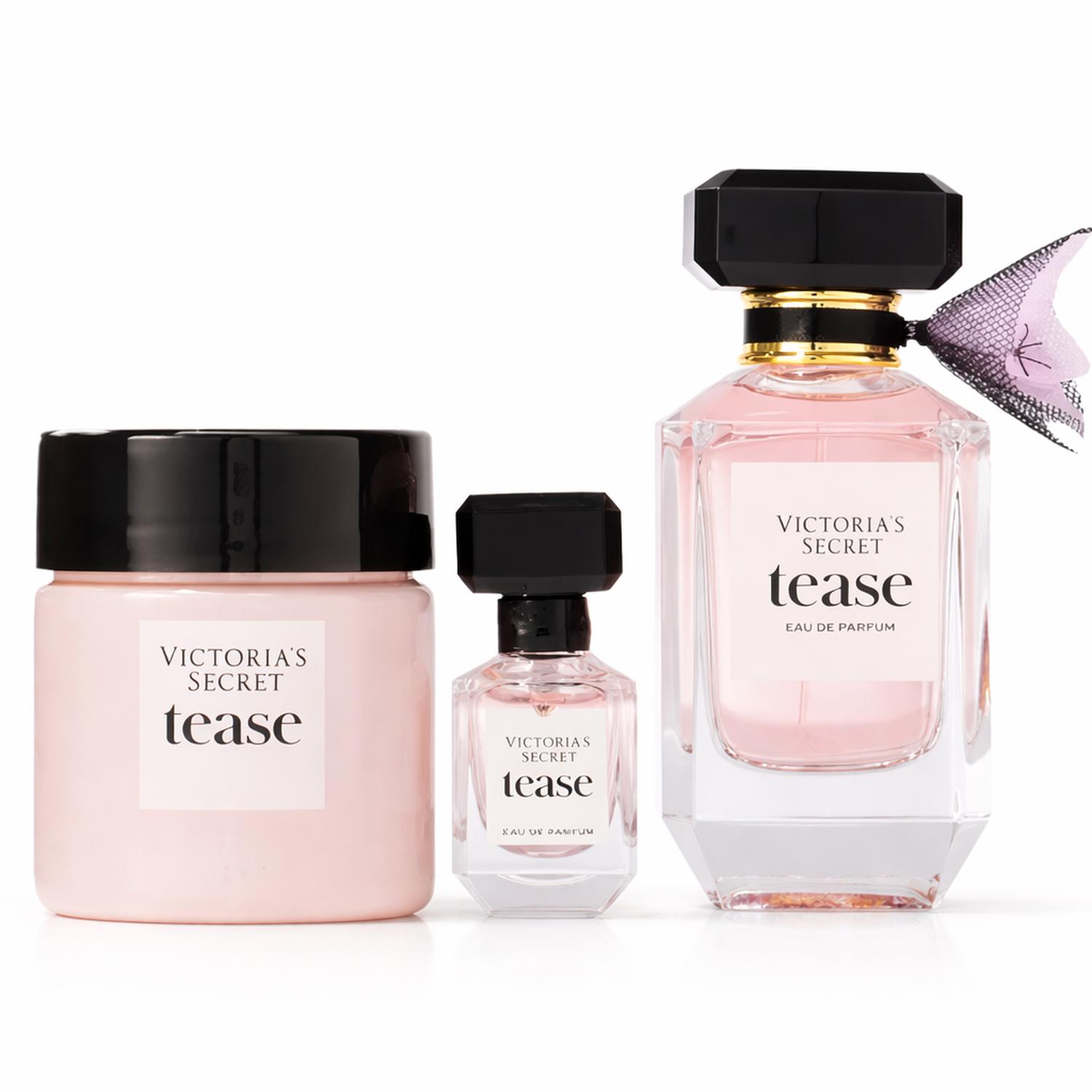 PACK DE REGALO PERFUME Y CREMA TEASE VICTORIAS SECRET - 3