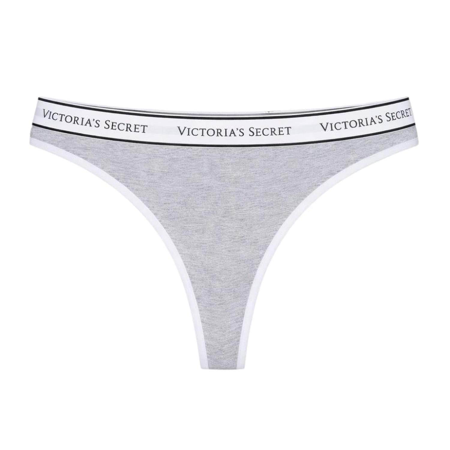 CALZONES TANGA VICTORIAS SECRET GRIS - 1