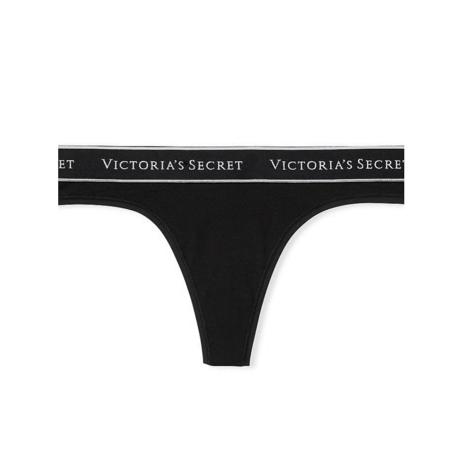 CALZONES TANGA VICTORIAS SECRET NEGRO - 1