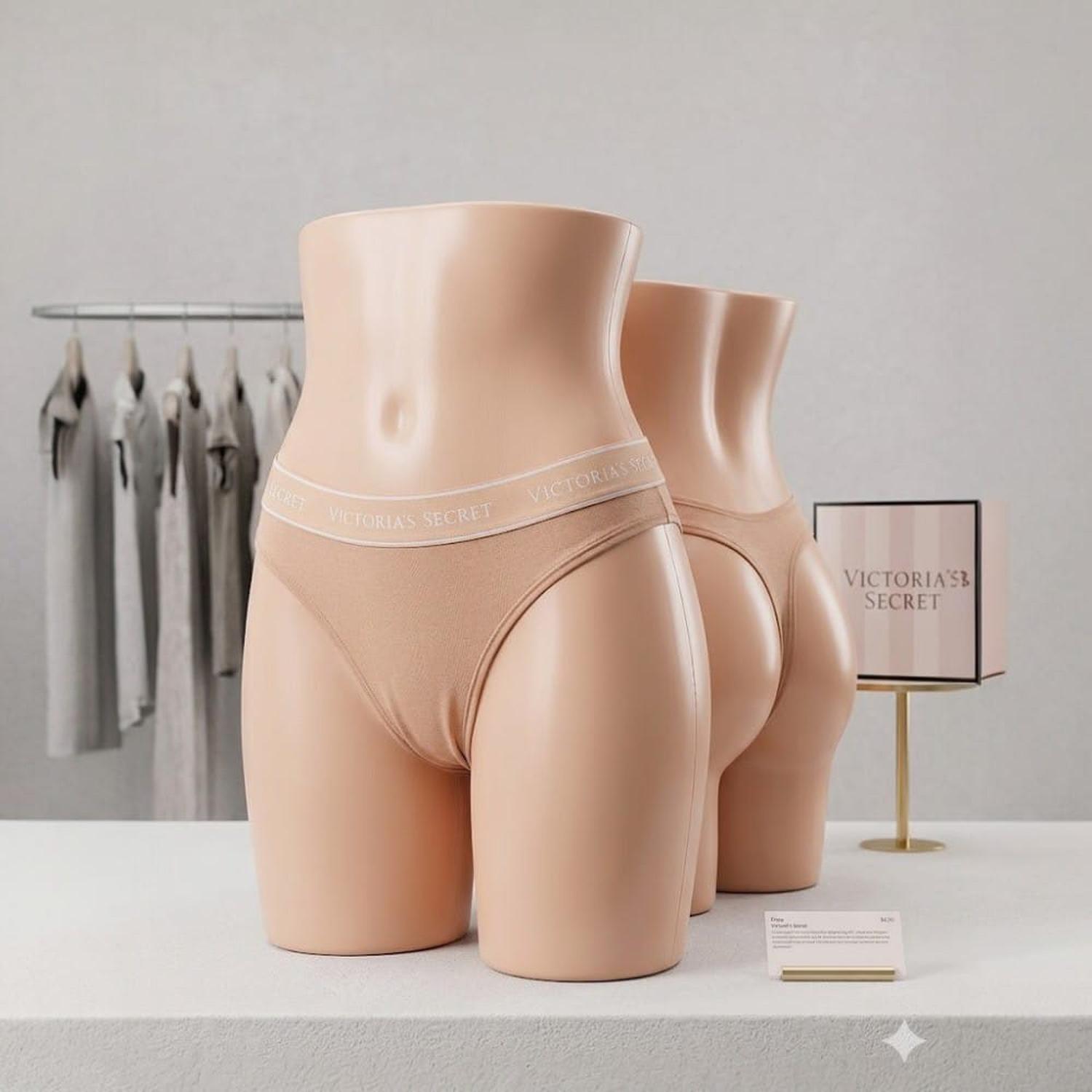 CALZONES TANGA VICTORIAS SECRET BEIGE - 2