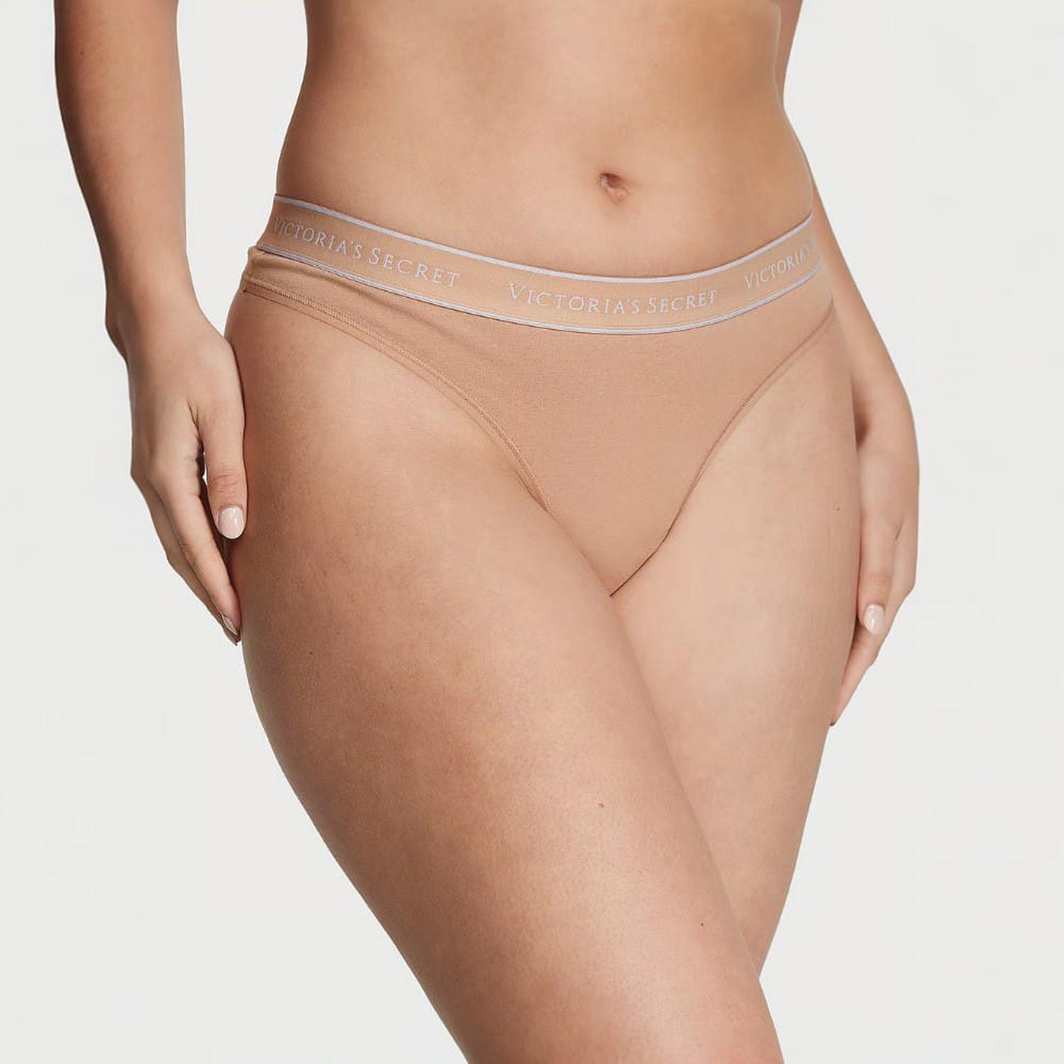 CALZONES TANGA VICTORIAS SECRET BEIGE - 3