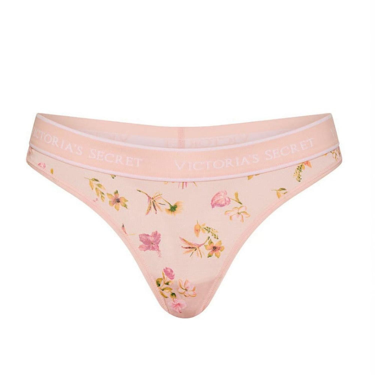 CALZONES TANGA VICTORIAS SECRET FLORAL - 1