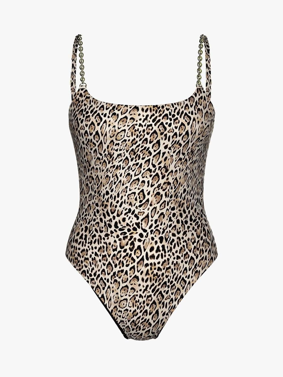 TRAJE DE BAÑO VICTORIAS SECRET ENTERIZO ANIMAL PRINT TM - 1