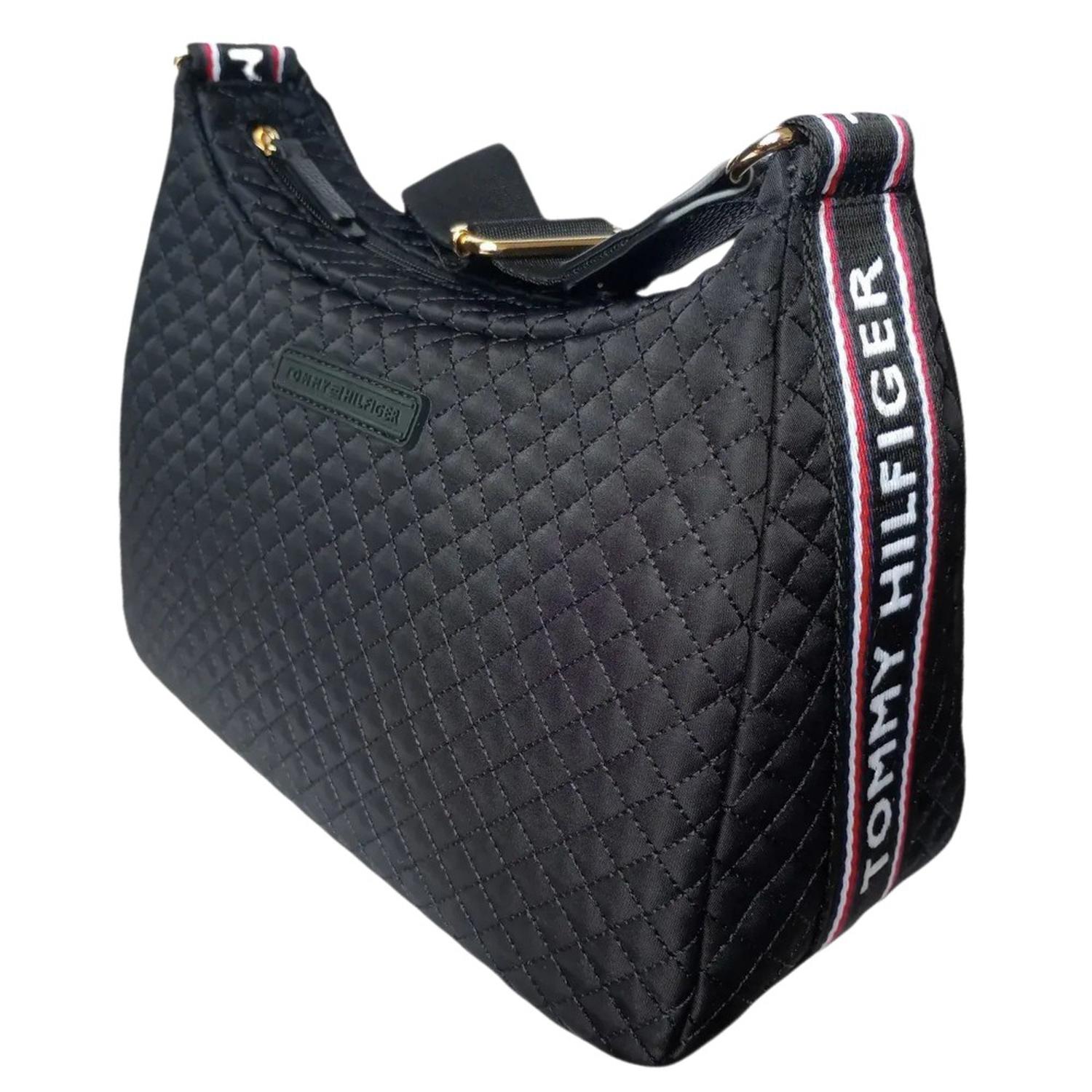 CARTERA CROSSBODY TOMMY HILFIGER NEGRO TEXTURIZADO - 2