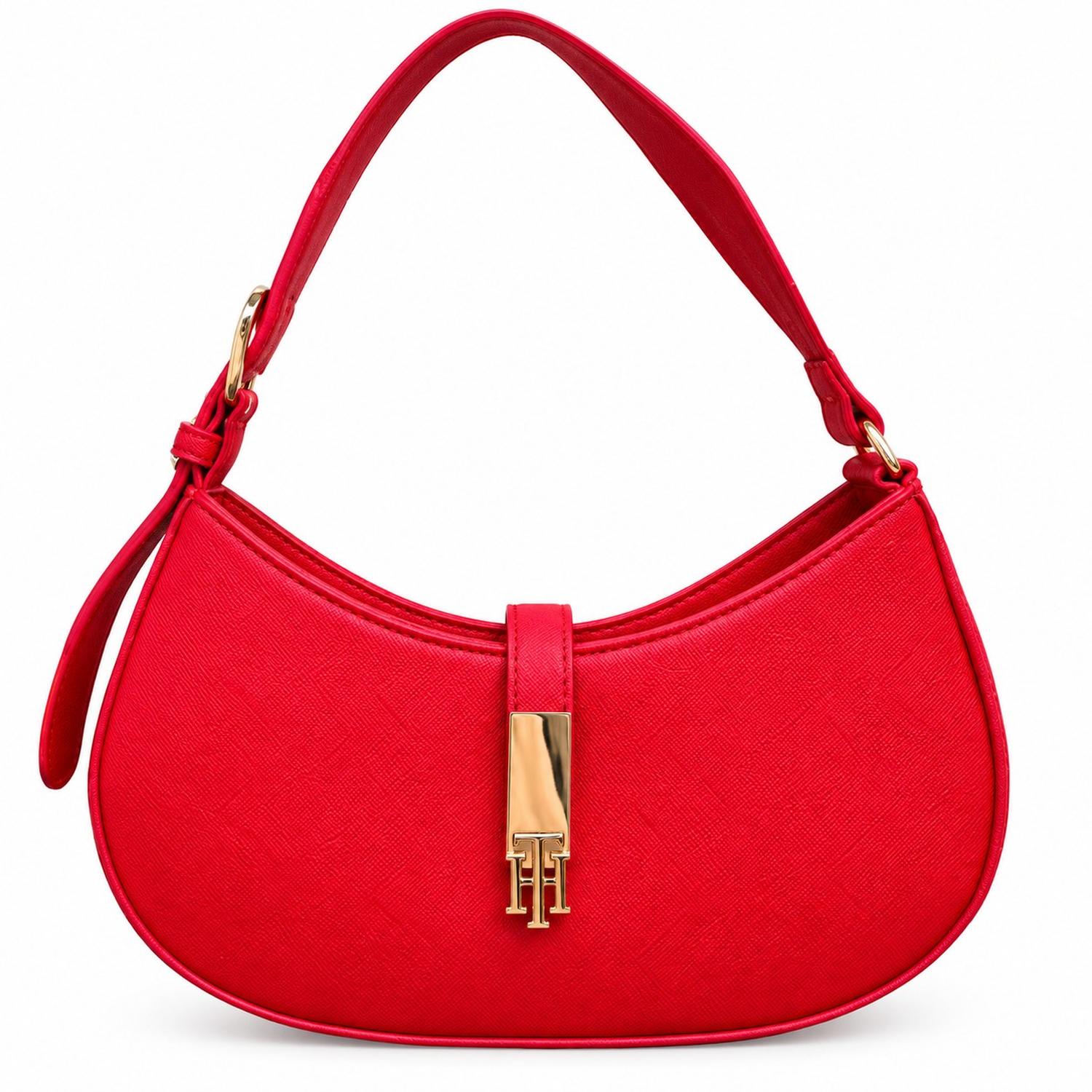 CARTERA SHOULDER BAG TOMMY HILFIGER ROJA - 1
