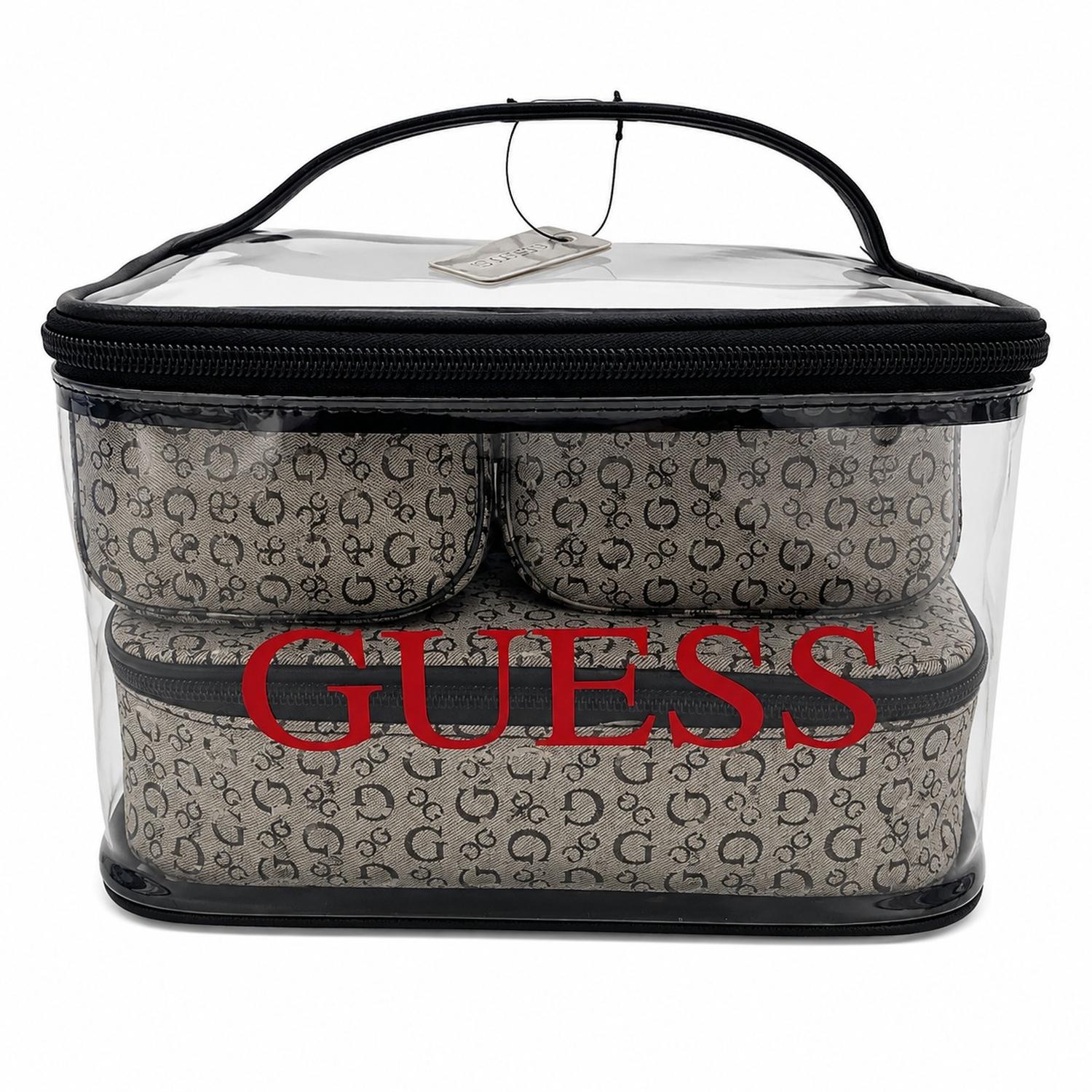 COSMETIQUERA GUESS CON BOLSAS INTERNAS MONOGRAFIADAS - 1