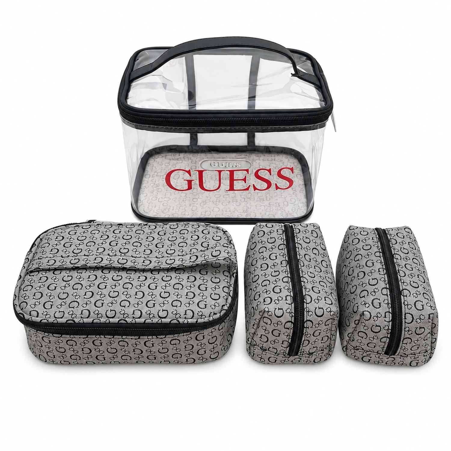 COSMETIQUERA GUESS CON BOLSAS INTERNAS MONOGRAFIADAS - 2