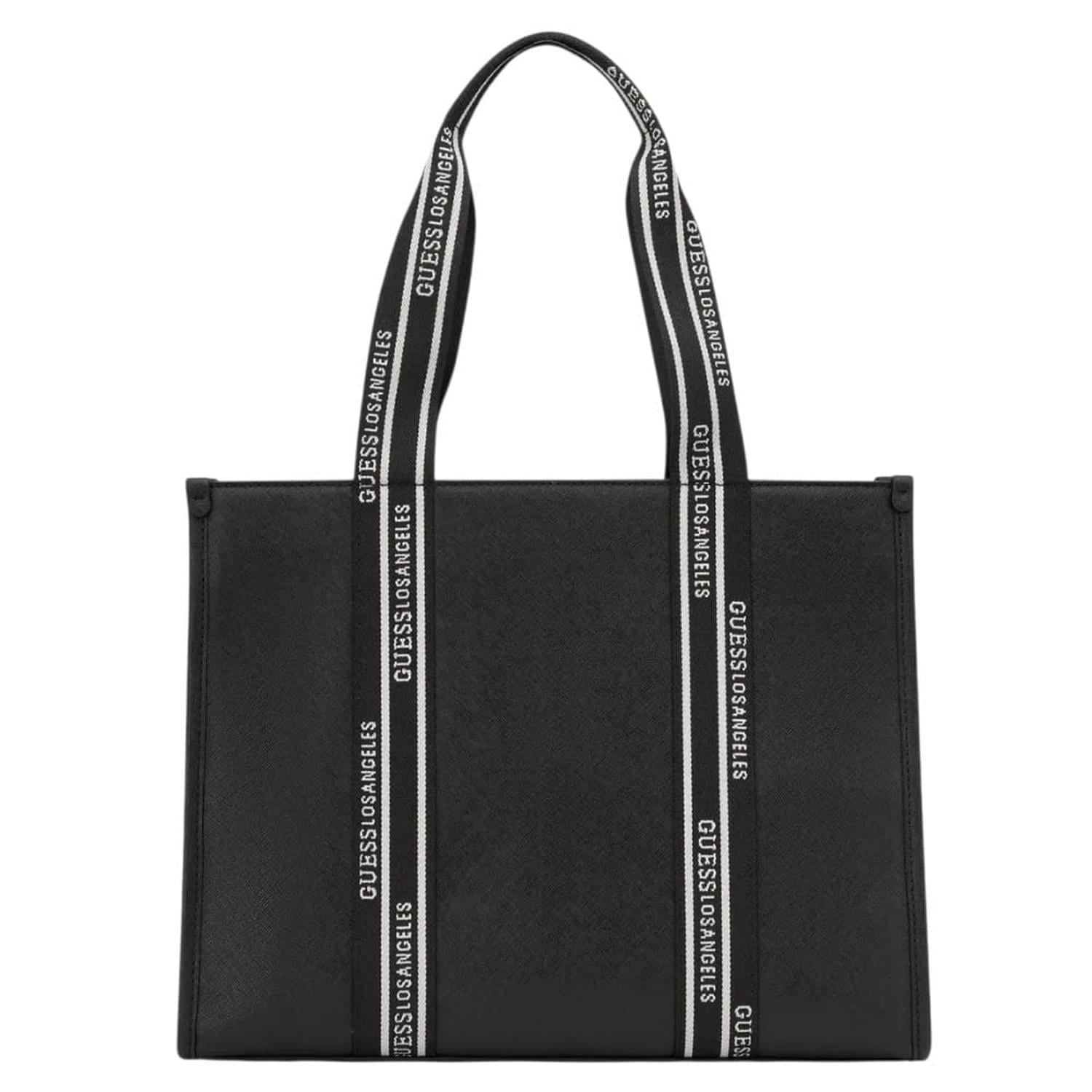 CARTERA TOTE GUESS NEGRO CON CORREA MONOGRAFIADA LOS ANGELES - 2
