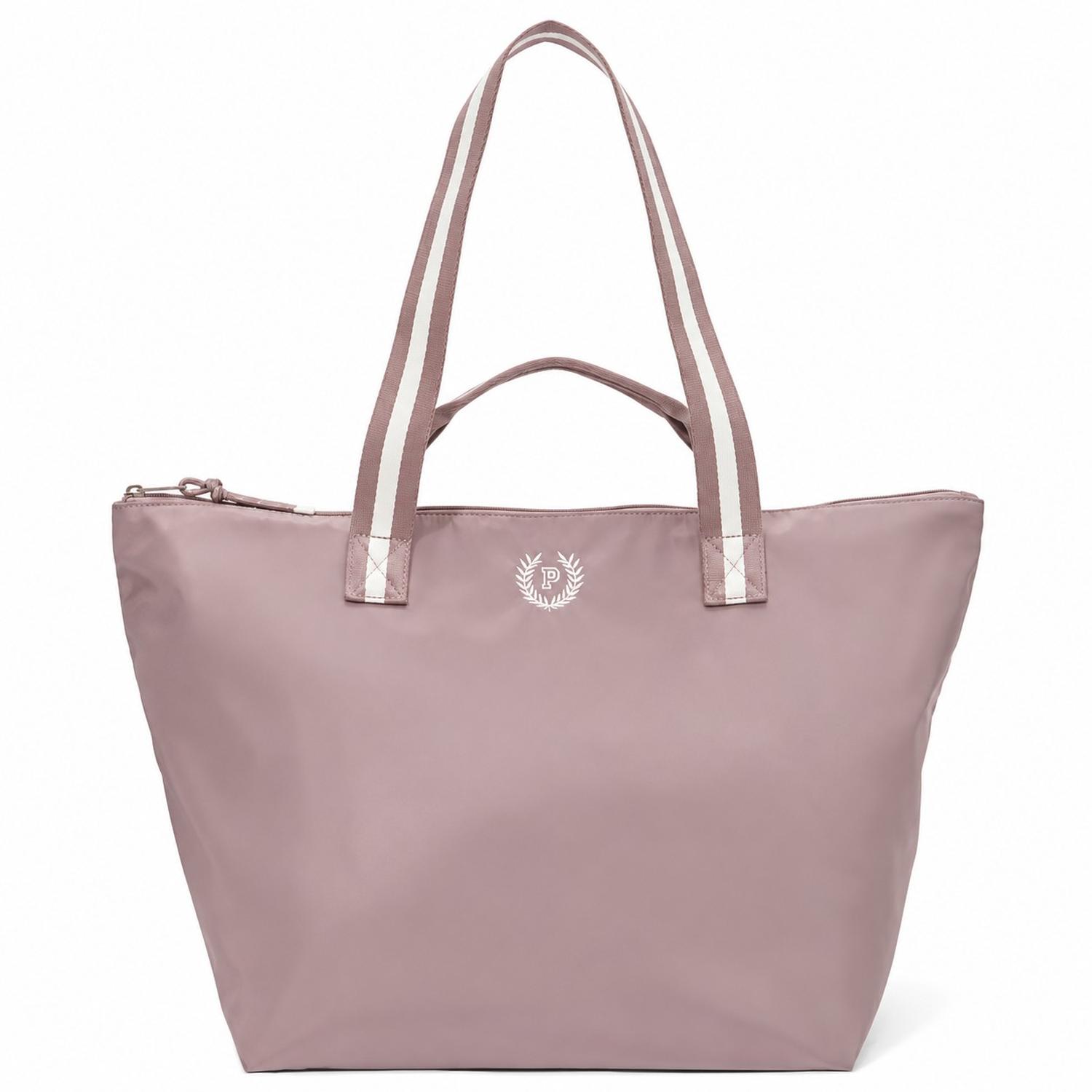 CARTERA TOTE PINK NYLON - 1
