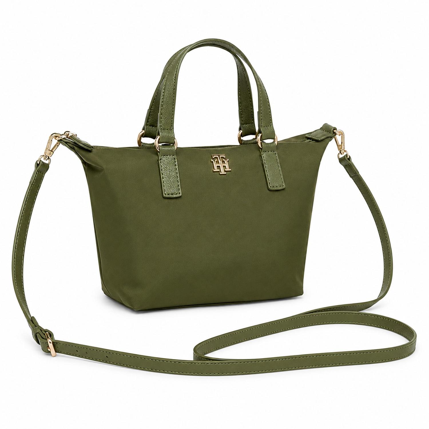 CARTERA MINI SHOULDER BAG Y CROSSBODY TOMMY HILFIGER VERDE - 1