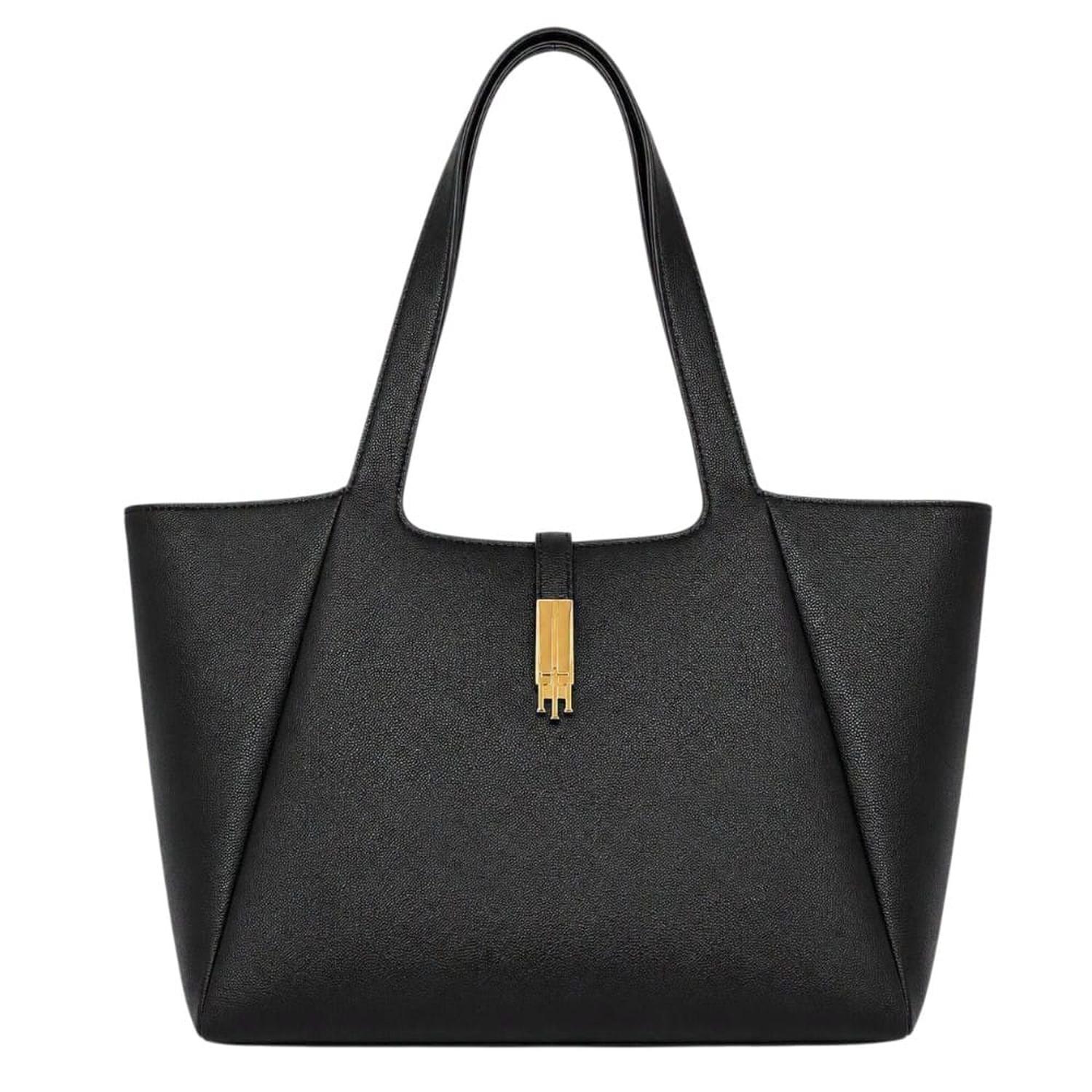 CARTERA TOTE TOMMY HILFIGER NEGRO - 1