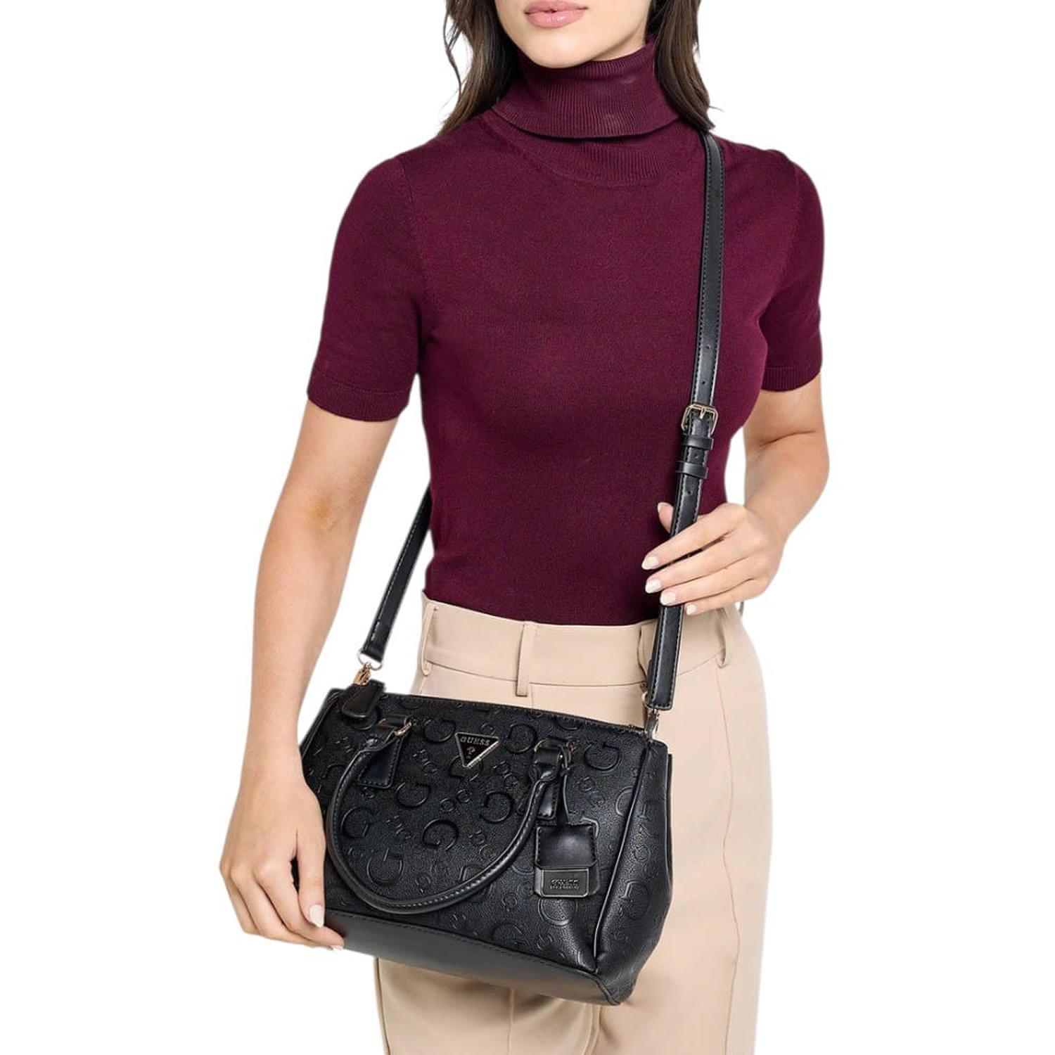 CARTERA CROSSBODY Y SHOULDER BAG GUESS GRIMBALL NEGRO - 2