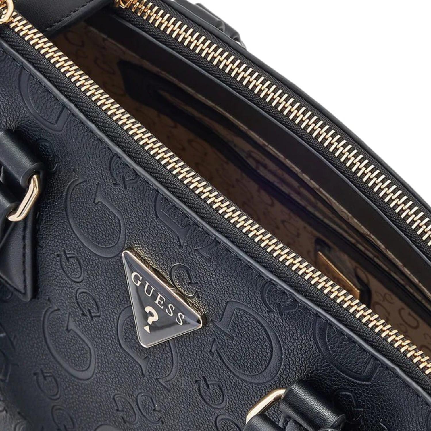 CARTERA CROSSBODY Y SHOULDER BAG GUESS GRIMBALL NEGRO - 4