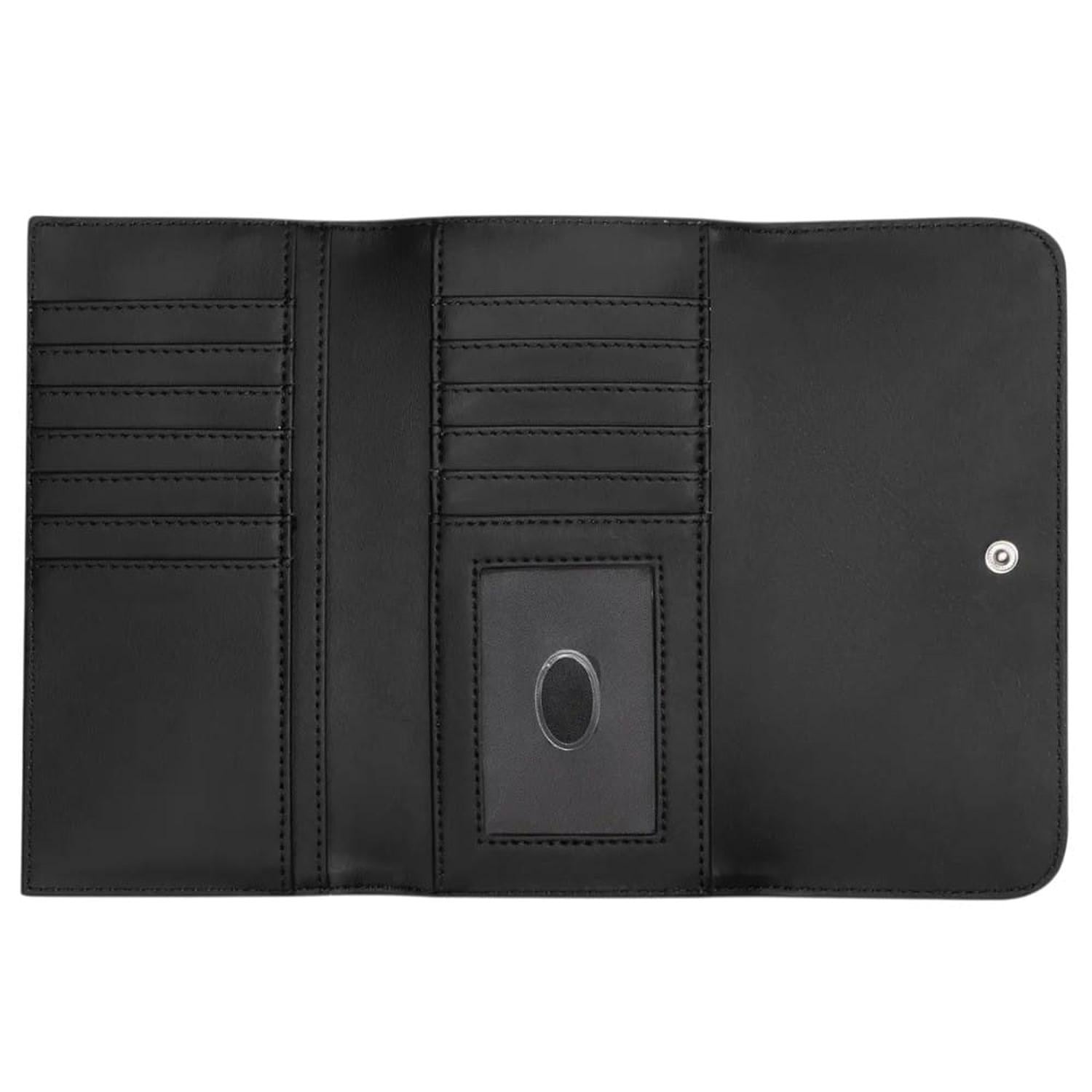 BILLETERA GUESS REMI MONOGRAFIADA NEGRO MUJER - 4