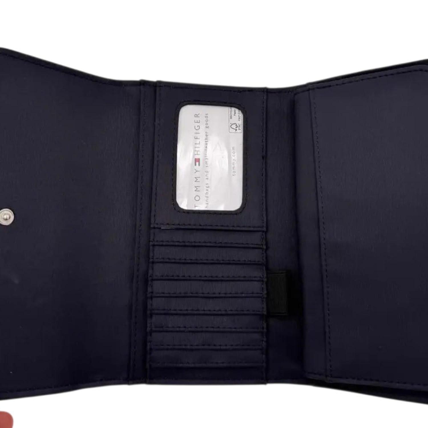 BILLETERA TOMMY HILFIGER NEGRO MONOGRAFIADO MUJER - 3