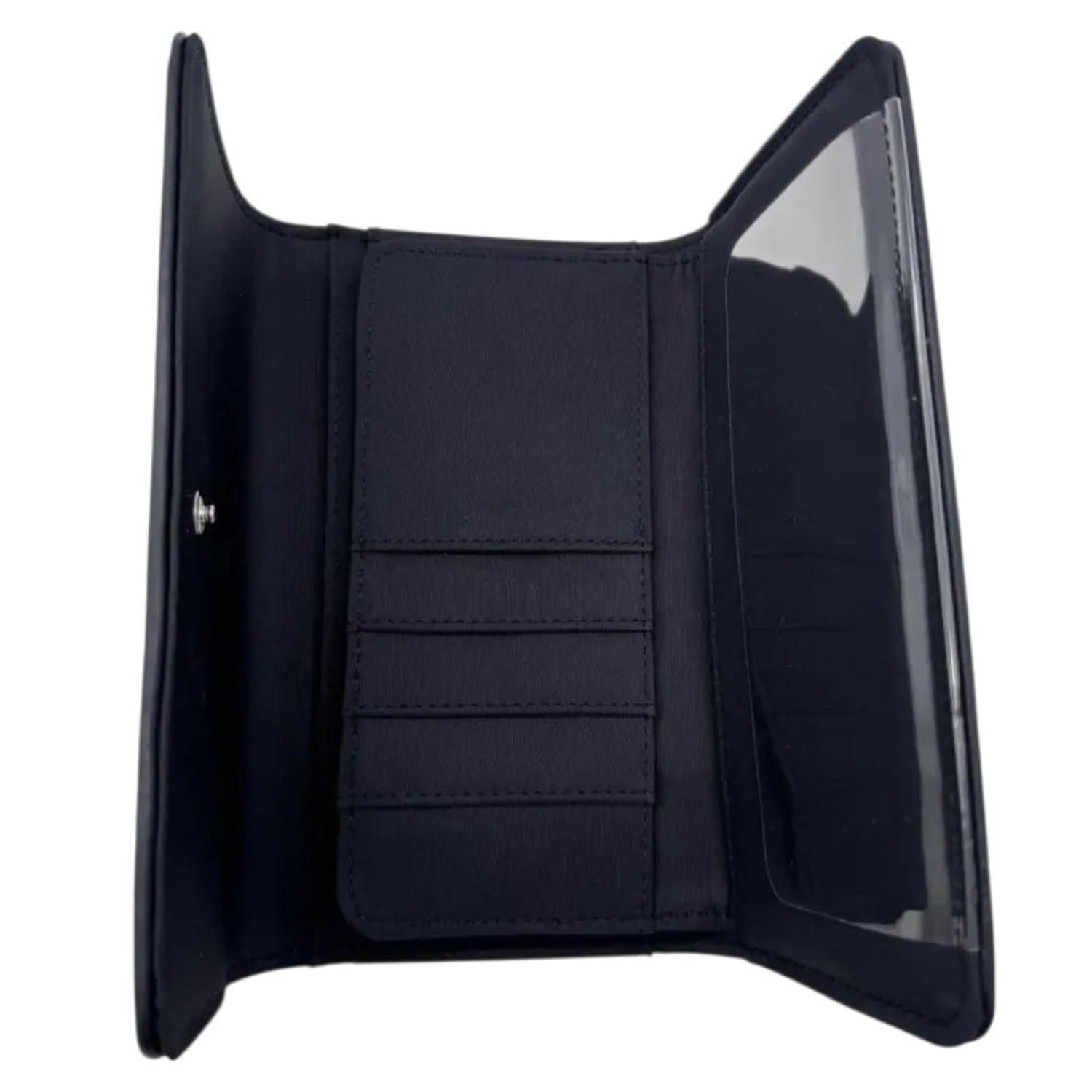 BILLETERA TOMMY HILFIGER NEGRO MONOGRAFIADO MUJER - 4
