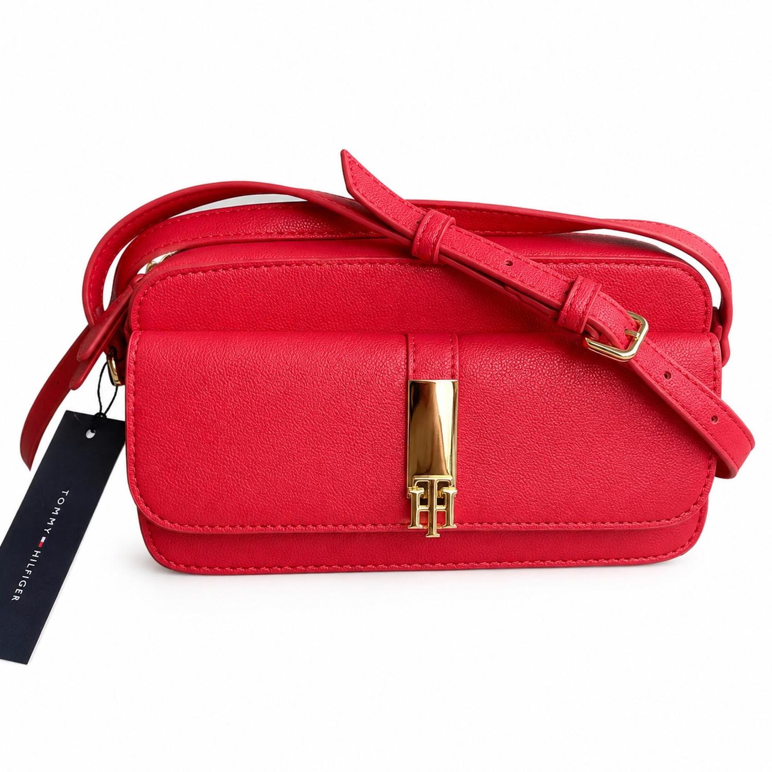 CARTERA CROSSBODY TOMMY HILFIGER ROJA - 1