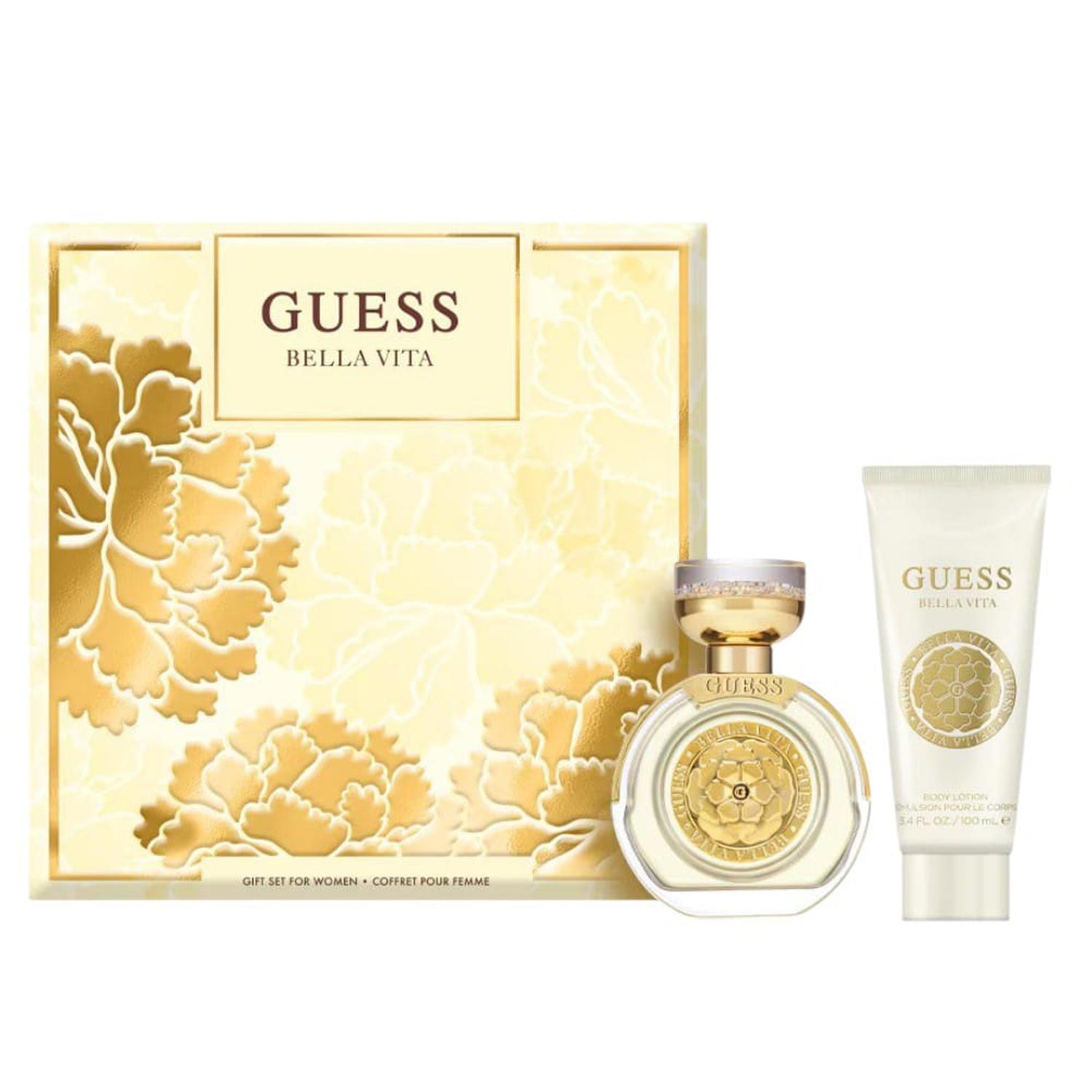 SET DE PERFUME Y CREMA GUESS BELLA VITA 50ML Y 100ML - 1