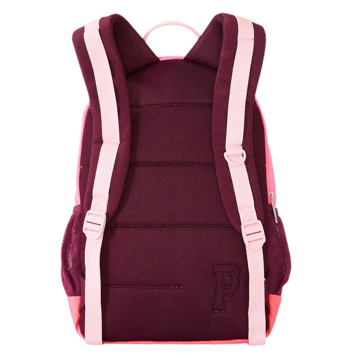 MOCHILA PINK COLOR VINO Y ROSADO - 3