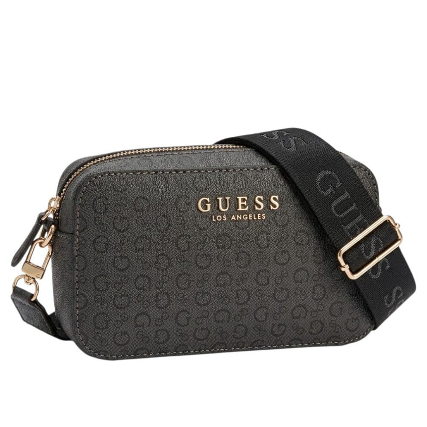 CARTERA MINI CROSSBODY GUESS AYDA NEGRO - 1