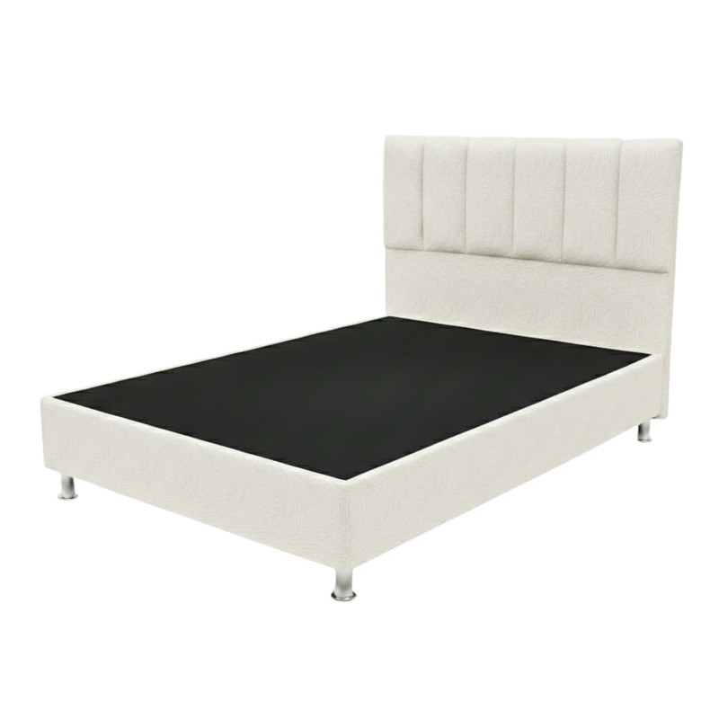 CAMA BOX TARIMA ESSENZA + CABECERA MALVA 1.5 PLAZAS - 2