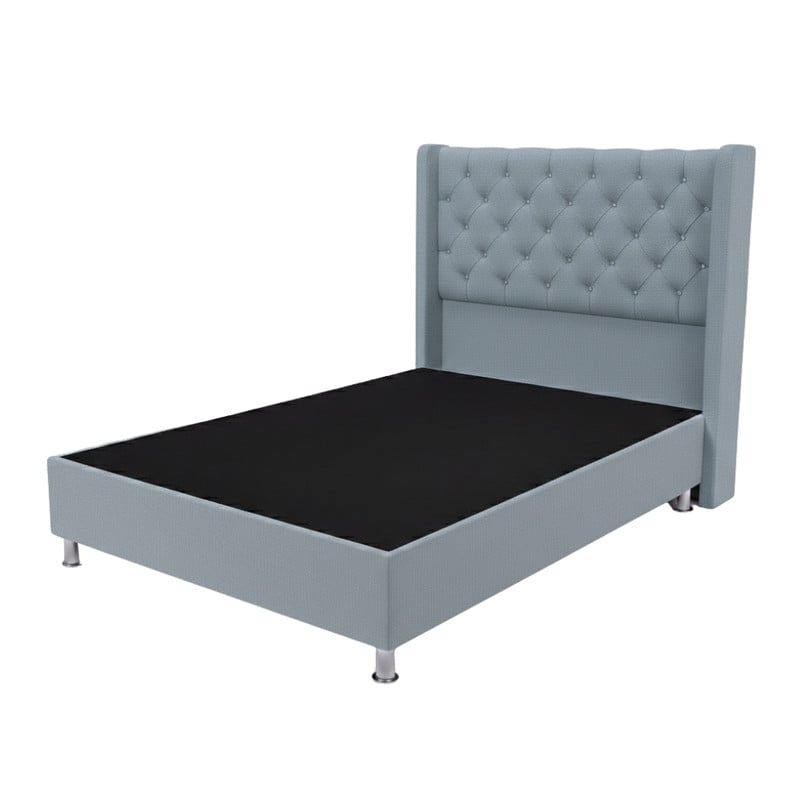 CAMA BOX TARIMA ESSENZA + CABECERA NORDIC 1.5 PLAZAS - 2