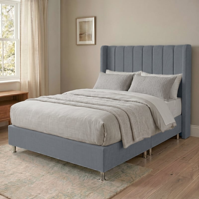 CAMA BOX TARIMA ESSENZA + CABECERA DUNA QUEEN - 1