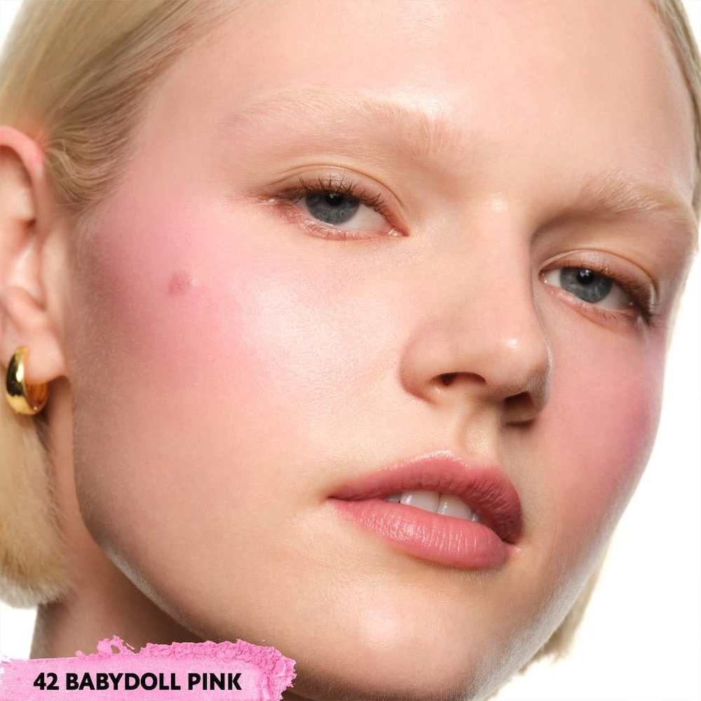 RUBOR 42 BABYDOLL PINK POWDER BLUSH 24H MAQUILLAJE - 2