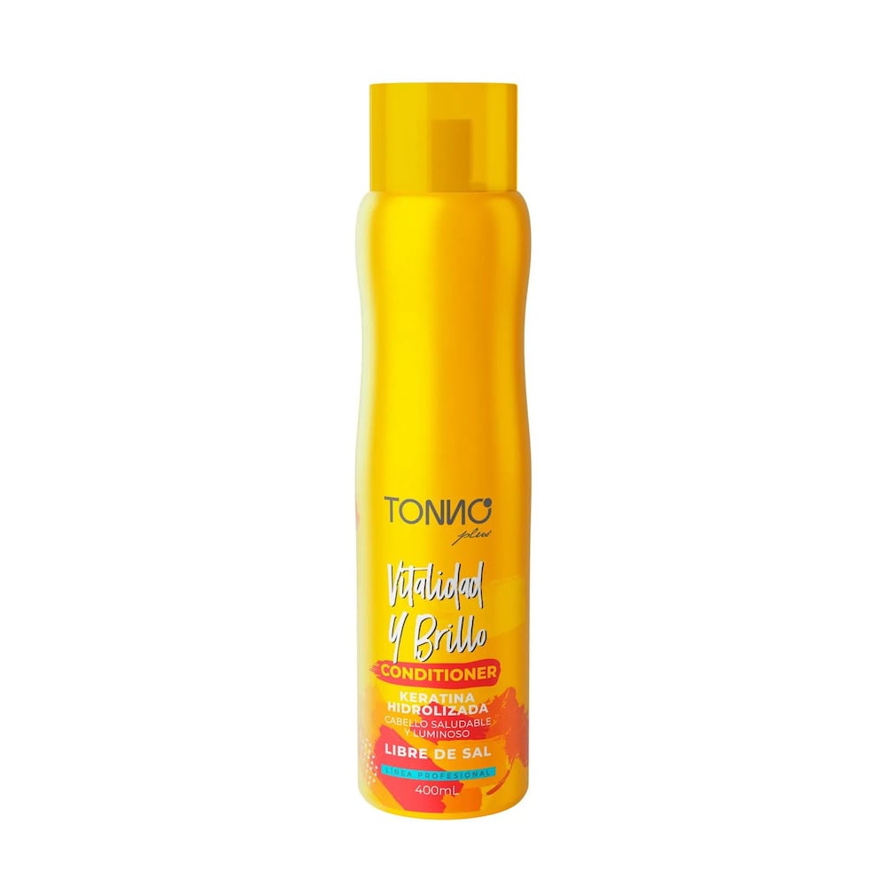 ACONDICIONADOR PARA VITALIDAD Y BRILLO 400ML TONNO PLUS - 1