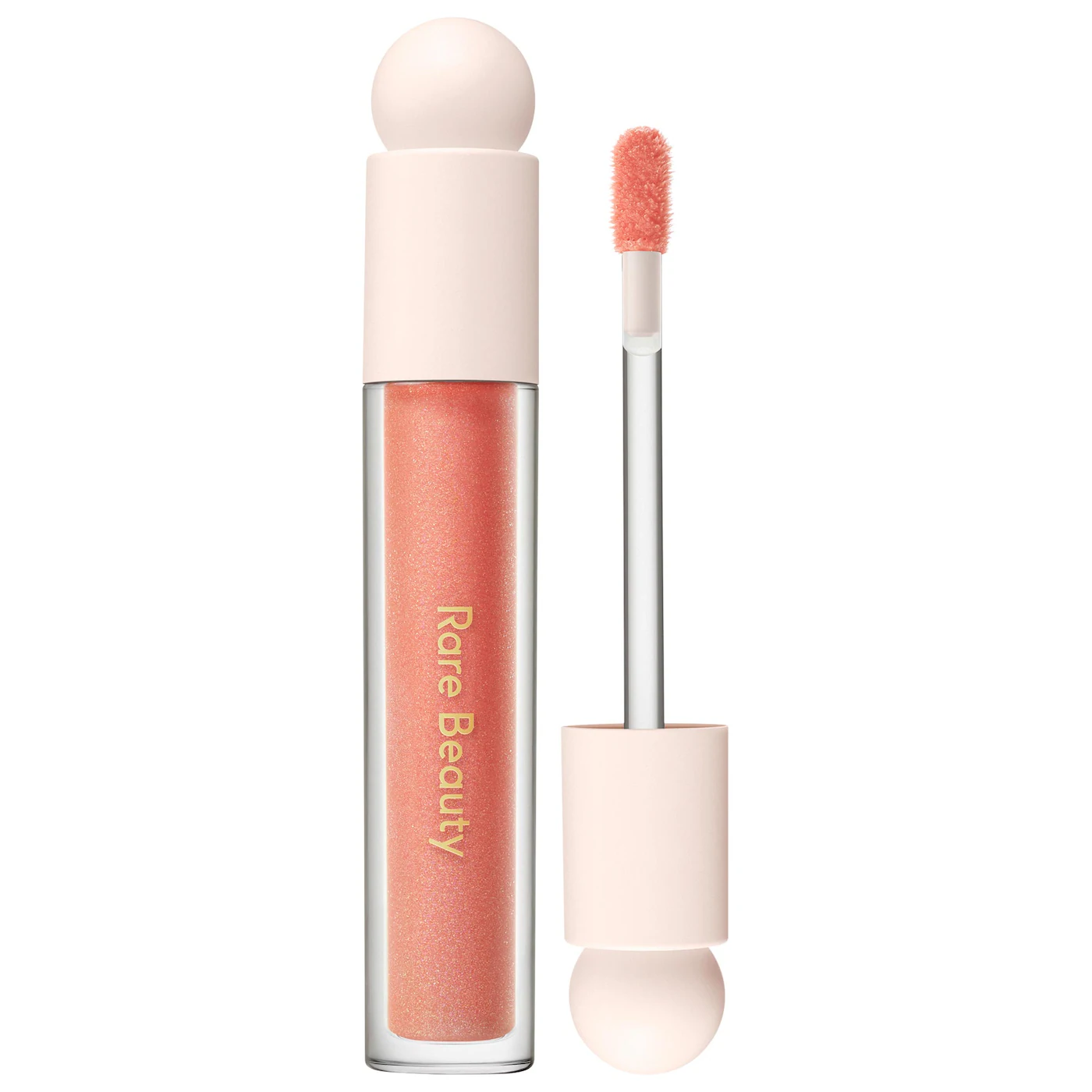 BRILLO LABIAL ILUMINADOR BEAM PEACHY POSITIVE RARE BEAUTY - 1