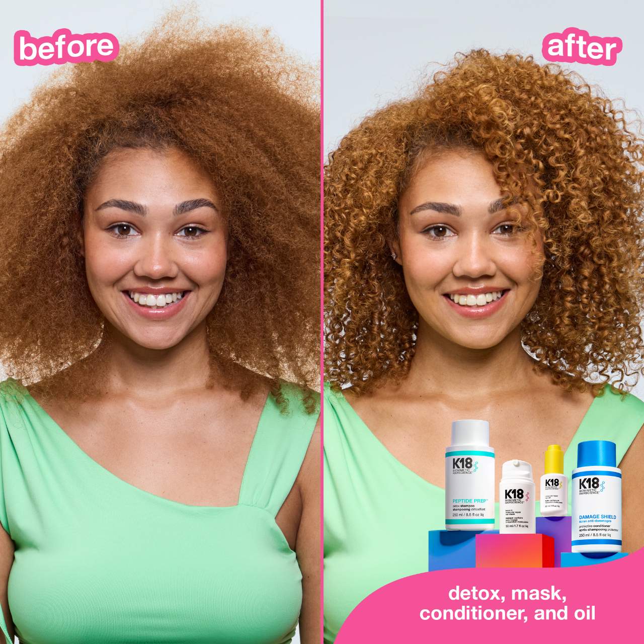 MASCARILLA CAPILAR REPARADORA MOLECULAR - K18 - 3