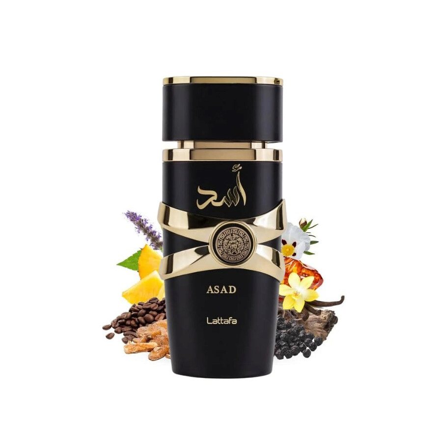 LATTAFA MEN'S ASAD EDP  EAU DE PARFUM 100ML - 3