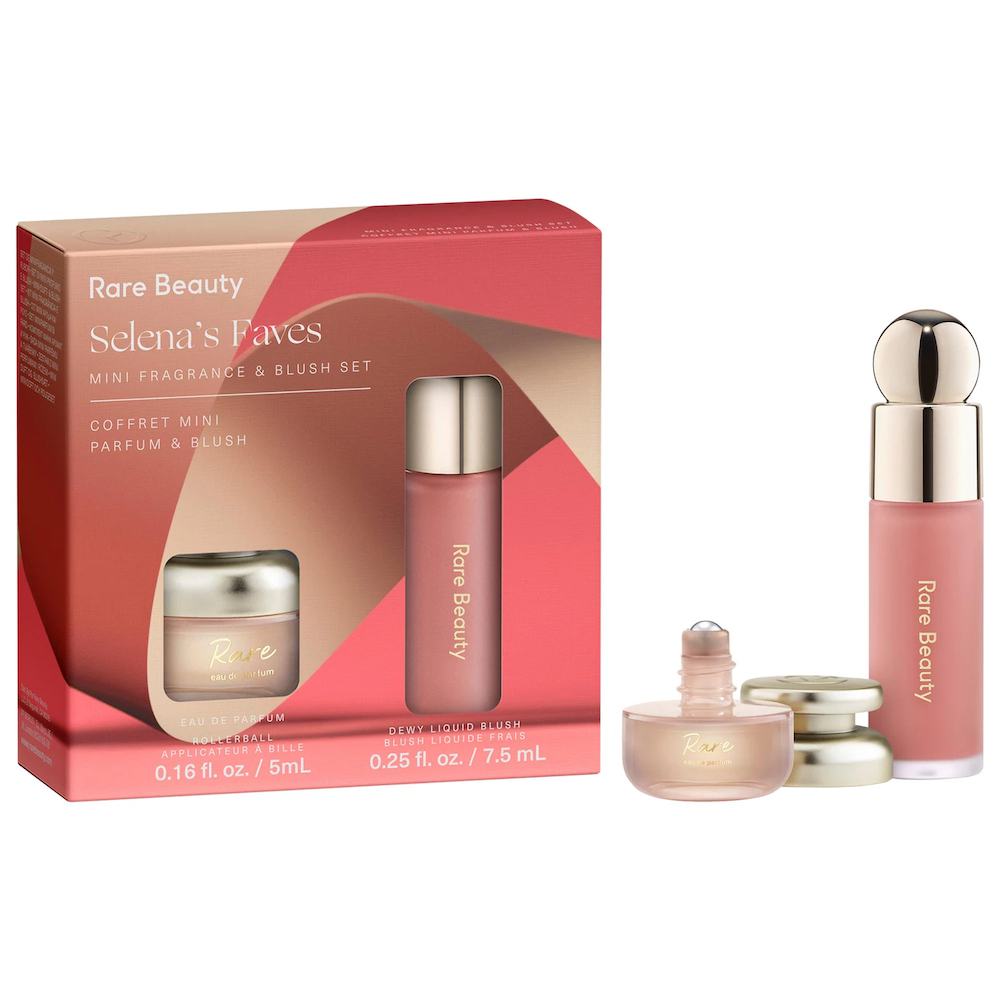 RUBOR LIQUIDO SELENA'S FAVES MINI FRAGRANCE Y BLUSH SET RARE BEAUTY - 1