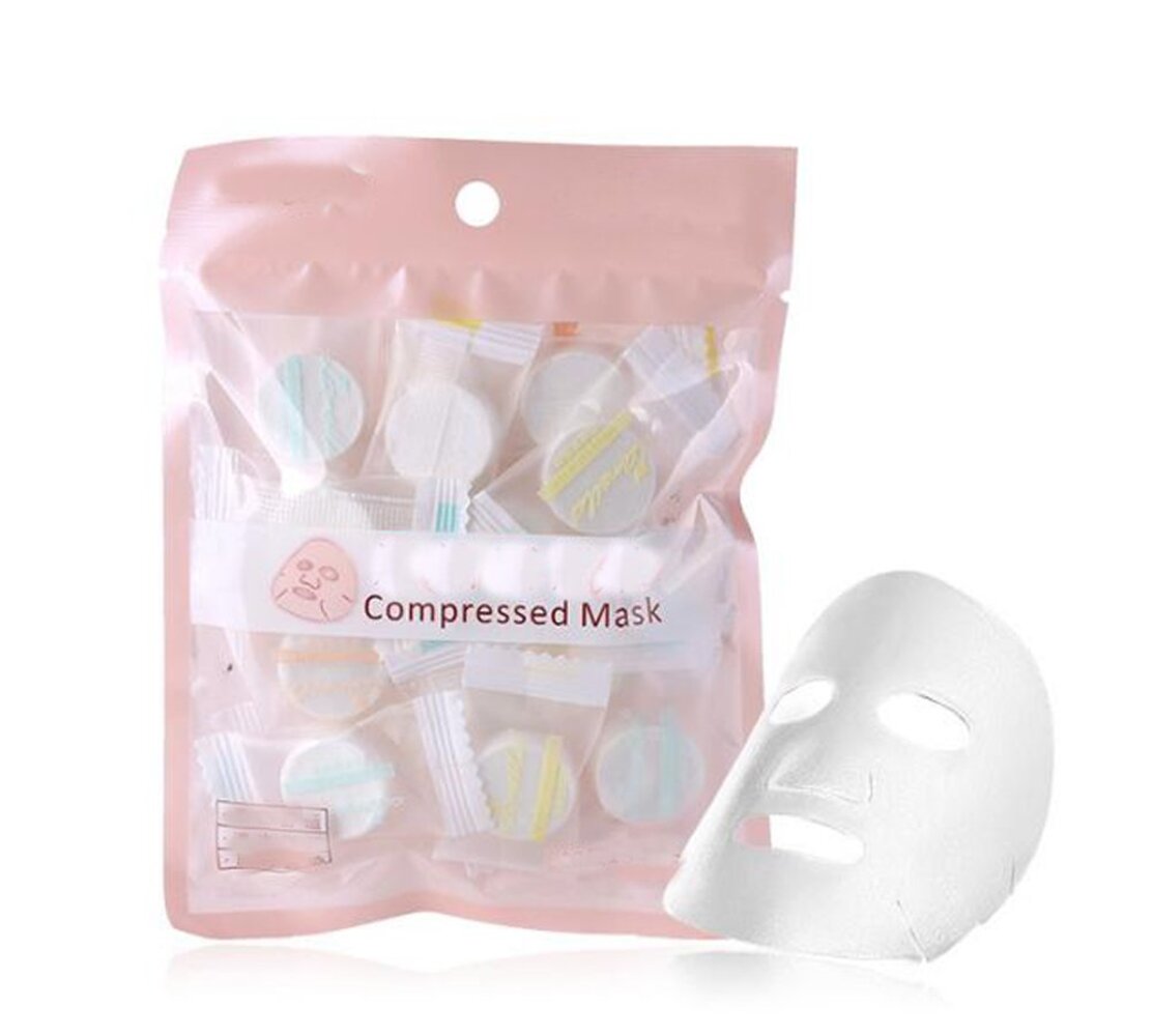 MASCARILLA EN TOALLA COMPRIMIDA REDONDA BEI YIN - 1