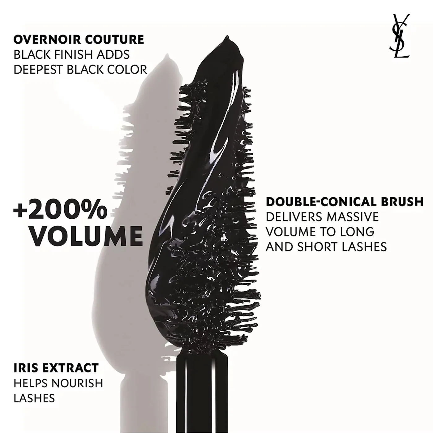 MÁSCARA DE PESTAÑAS - 01 NOIR - DEEP BLACK 5 ML YVES SAINT LAURENT - 2