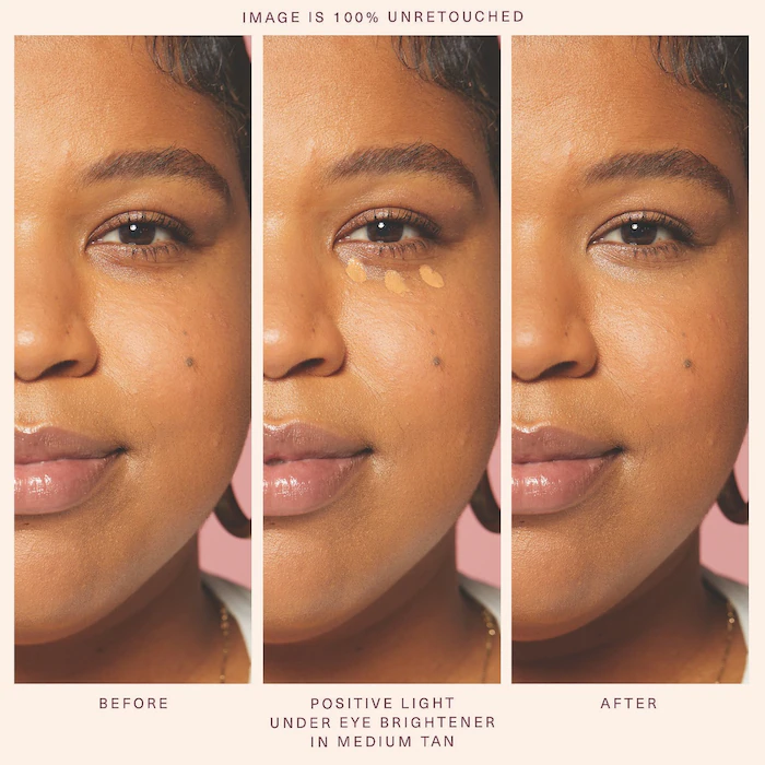 CORRECTOR DE OJERAS TONO MEDIUM TAN POSITIVE LIGHT RARE BEAUTY - 3