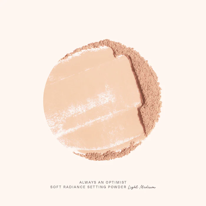 POLVO FIJADOR ALWAYS TONO LIGHT MEDIUM AN OPTIMIST SOFT RADIANCE SETTING POWDER RARE BEAUTY - 2